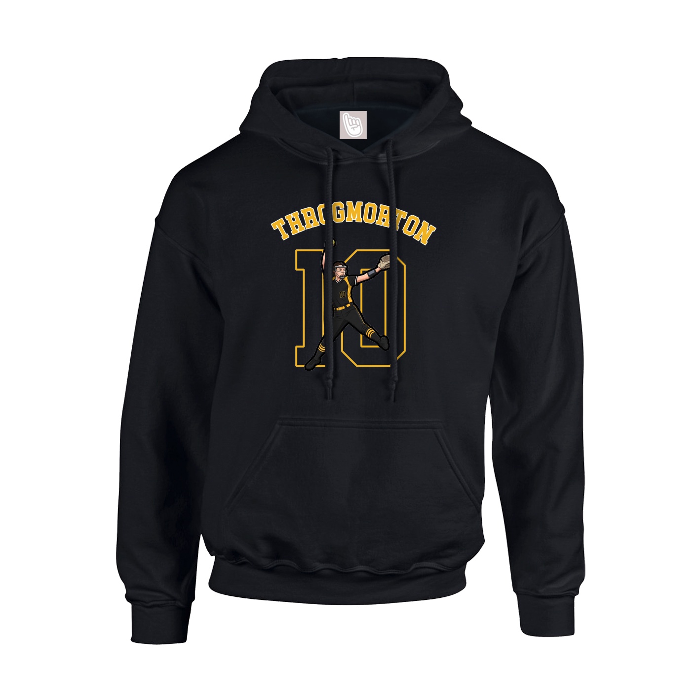 Youth Hoodie — Shirsey Arch in Black