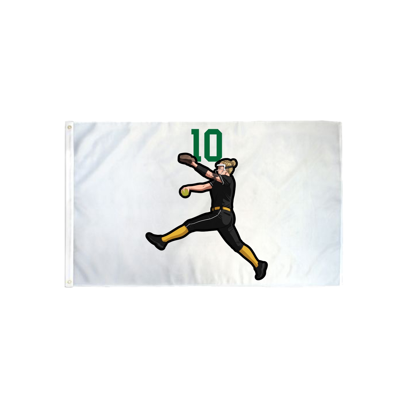 3x5 Flag — Number Top in Classic