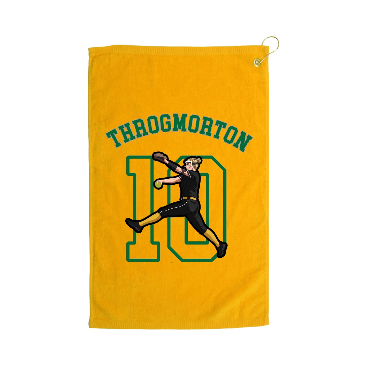 Golf Towel — Shirsey Arch in Gold