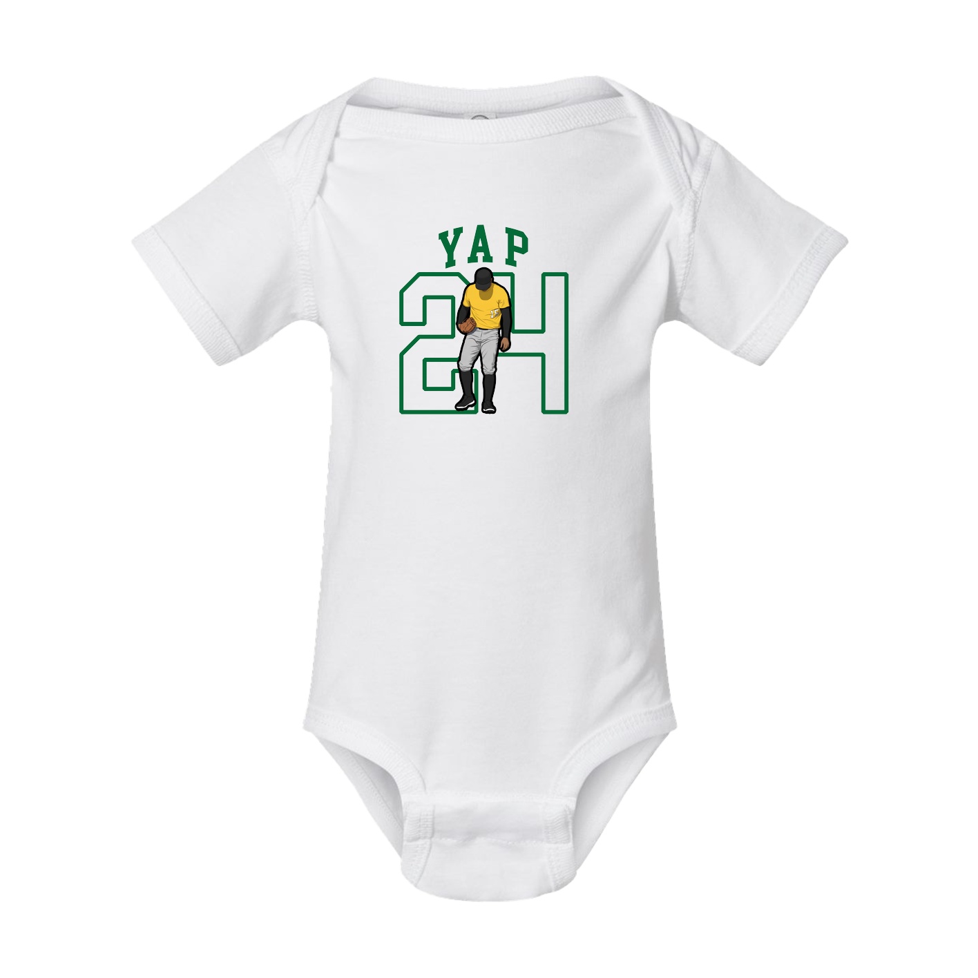 Baby Onesie — Shirsey in White