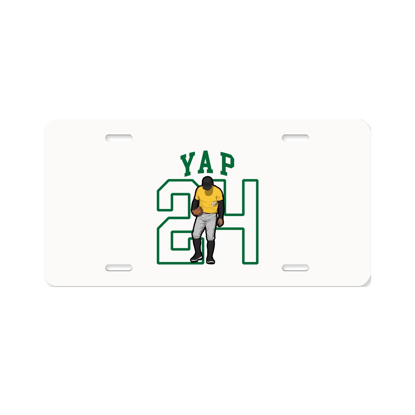 Aluminum License Plate