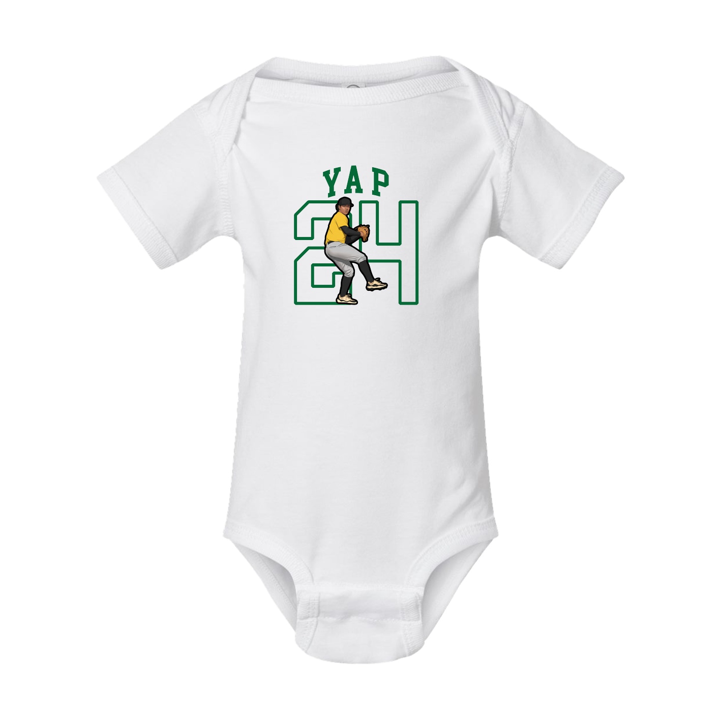 Baby Onesie — Shirsey in White
