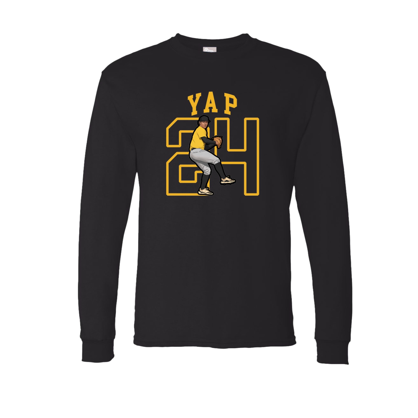 Long Sleeve Tee — Shirsey in Black