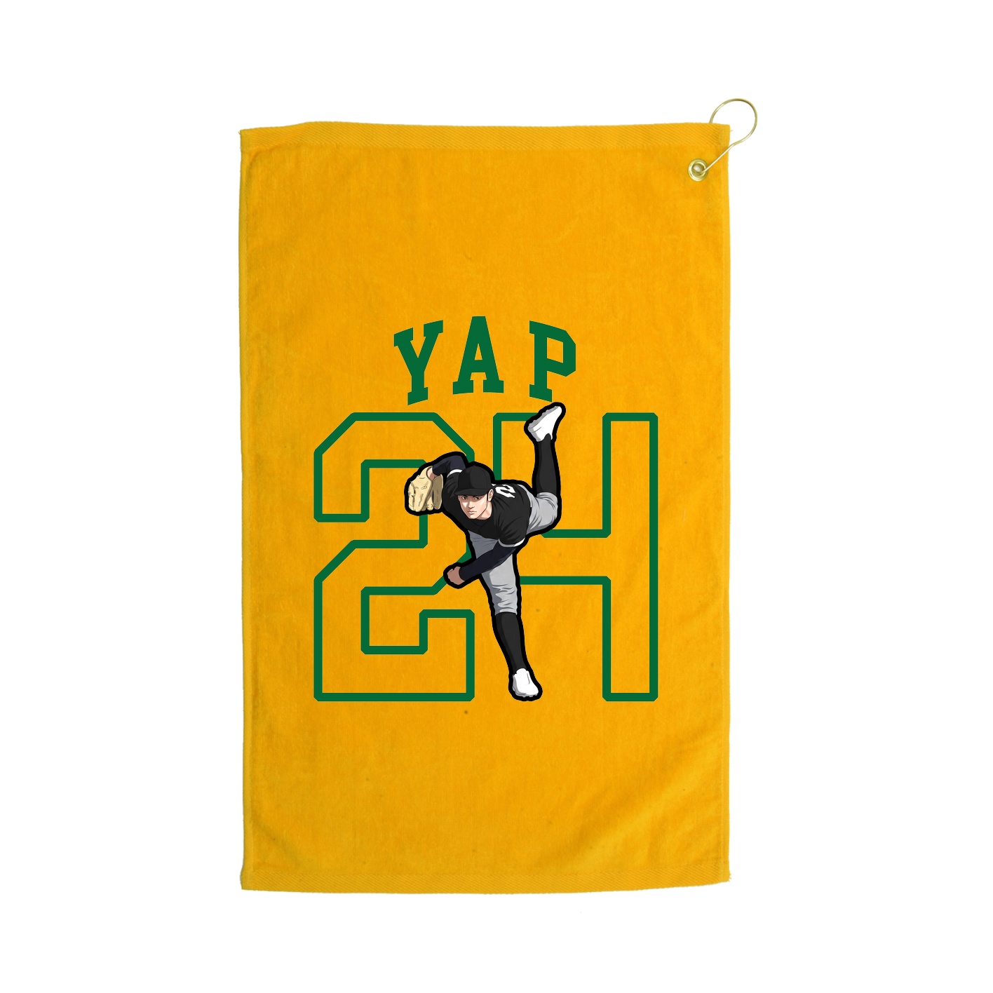 Golf Towel — Shirsey in Gold