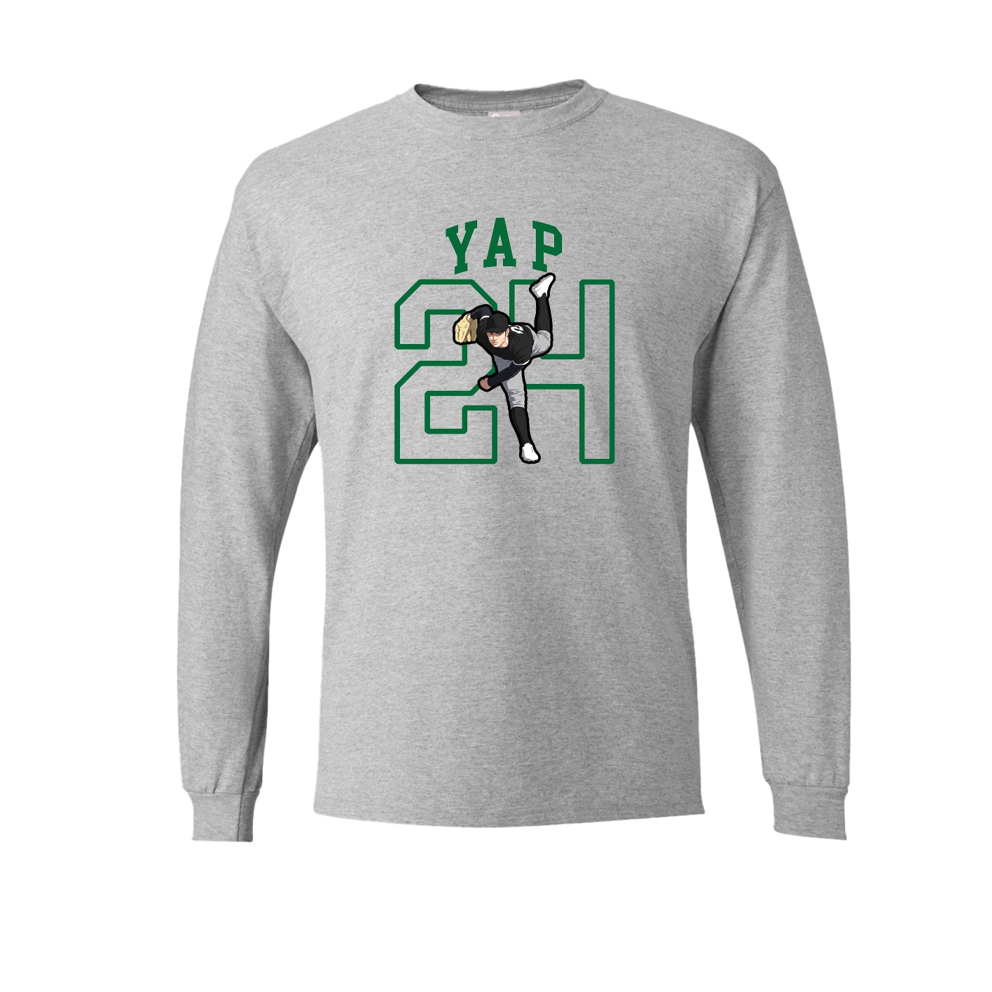 Long Sleeve Tee — Shirsey in Grey