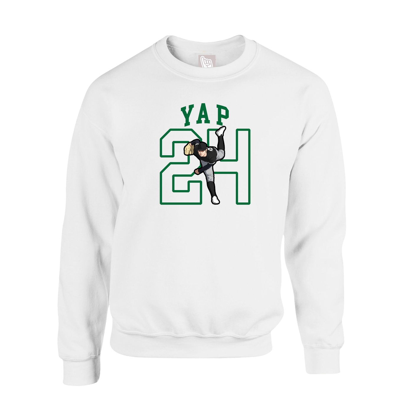 Fleece Crew — Shirsey in White