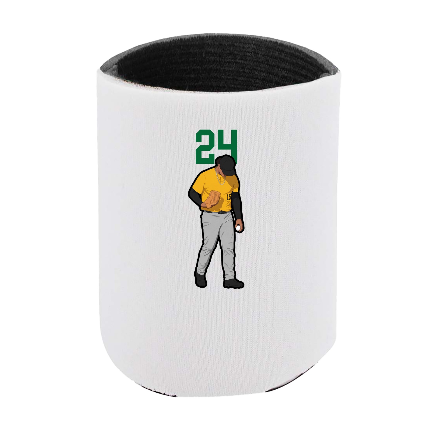 Can Holder — Number Top in White