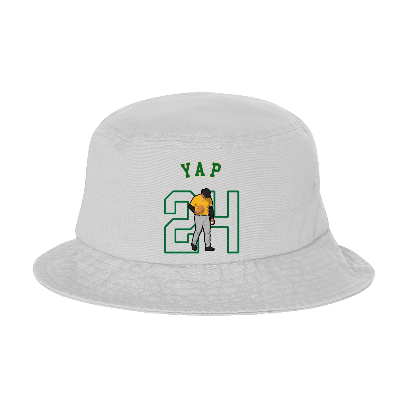 Bucket Cap — Shirsey Arch in White