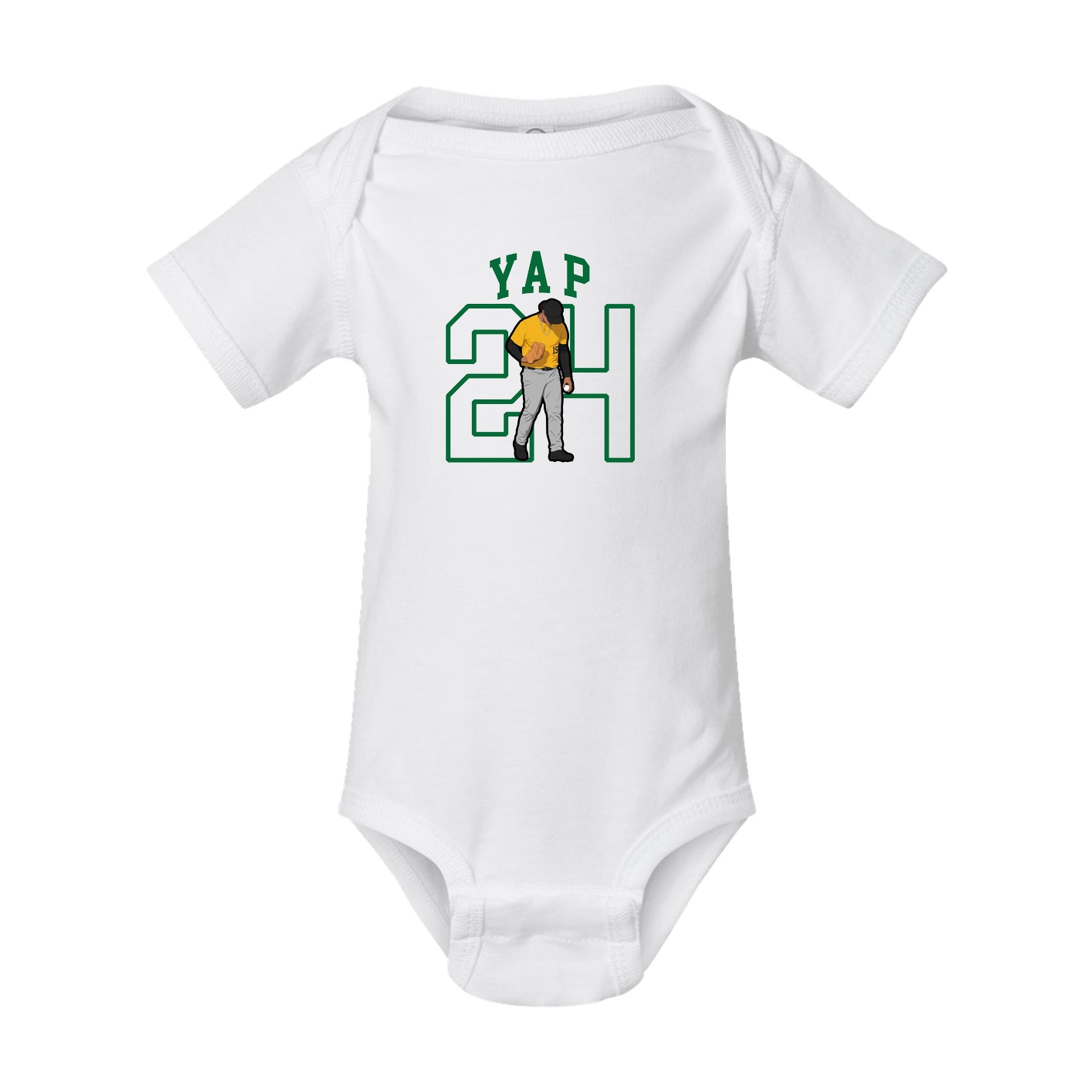 Baby Onesie — Shirsey in White