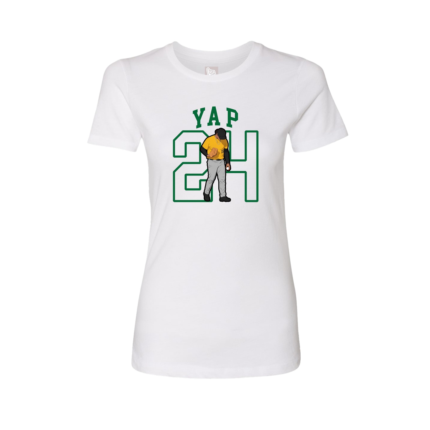 Fitted Women's Tee — Shirsey in White