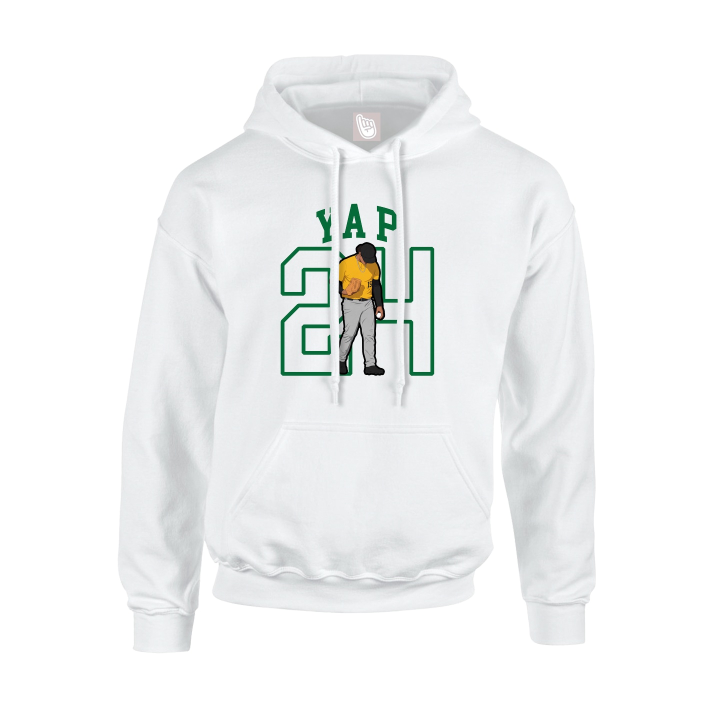 Youth Hoodie — Shirsey in White