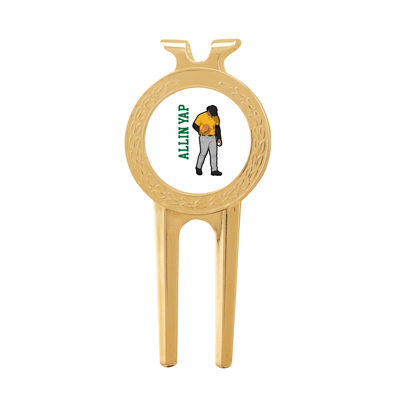 Divot Tool with Ball Marker — Name Vertical in Classic