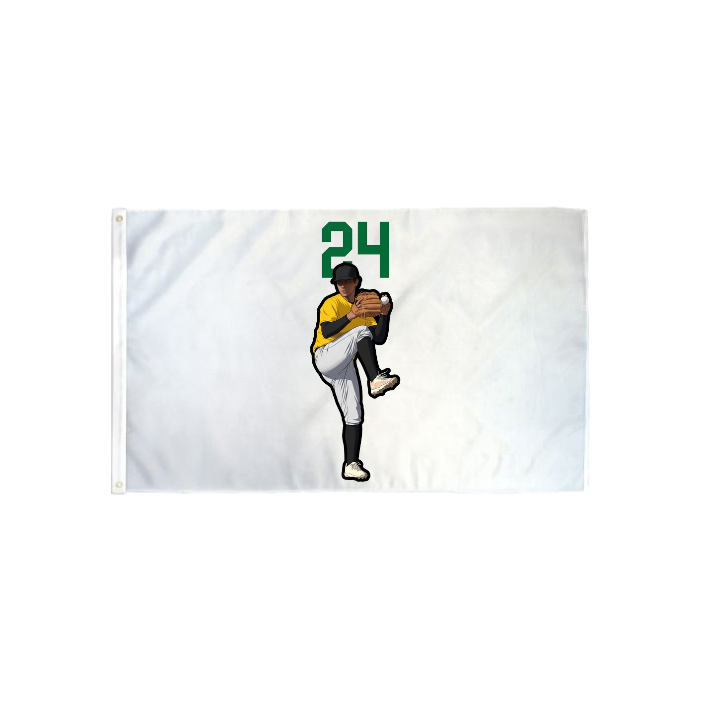 3x5 Flag — Number Top in Classic