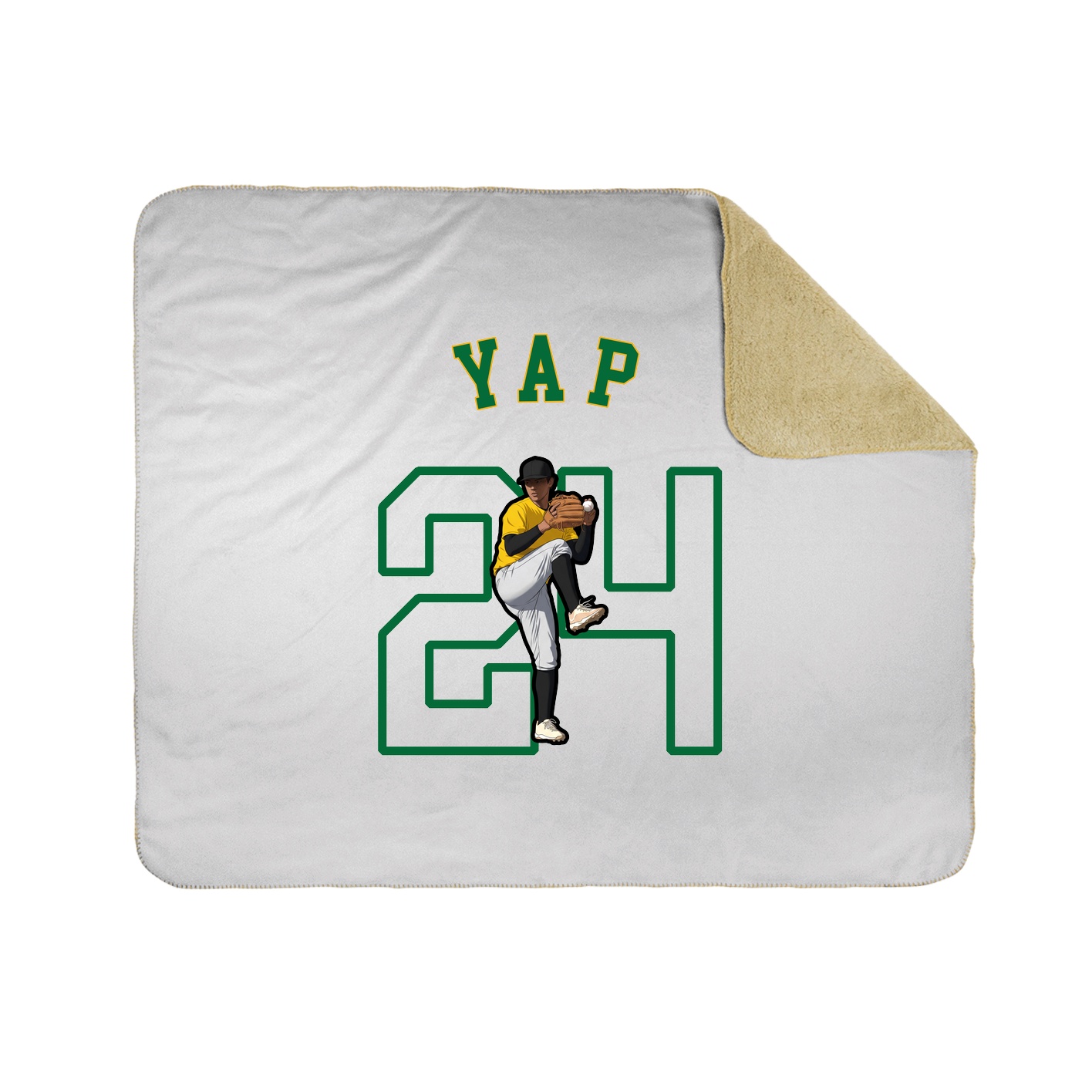 Throw Blanket — Shirsey Arch in White