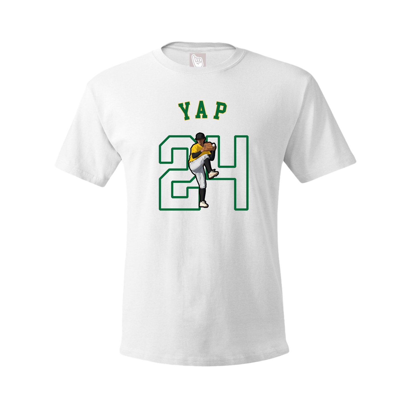 Youth Tee — Shirsey Arch in White