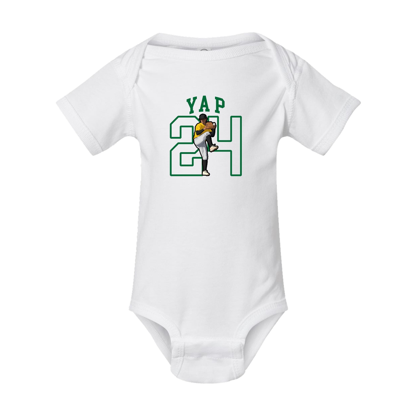 Baby Onesie — Shirsey in White