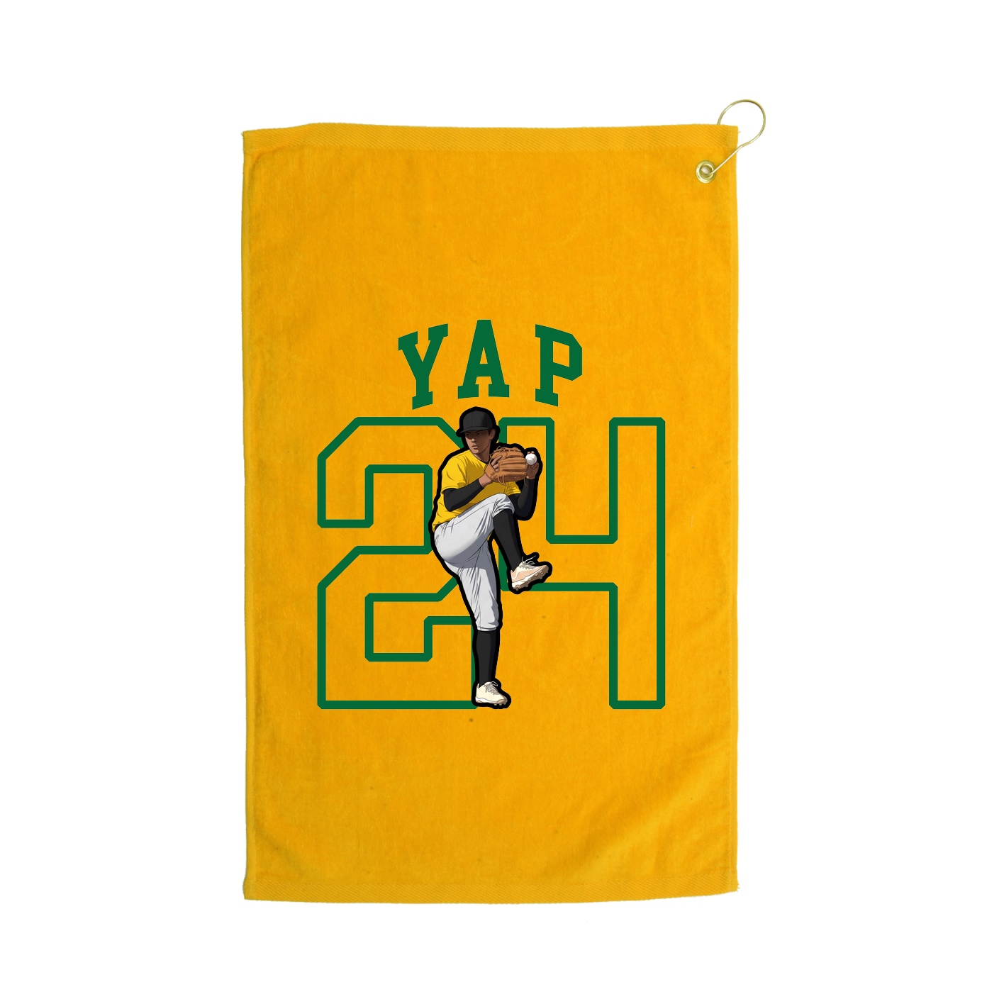 Golf Towel — Shirsey in Gold
