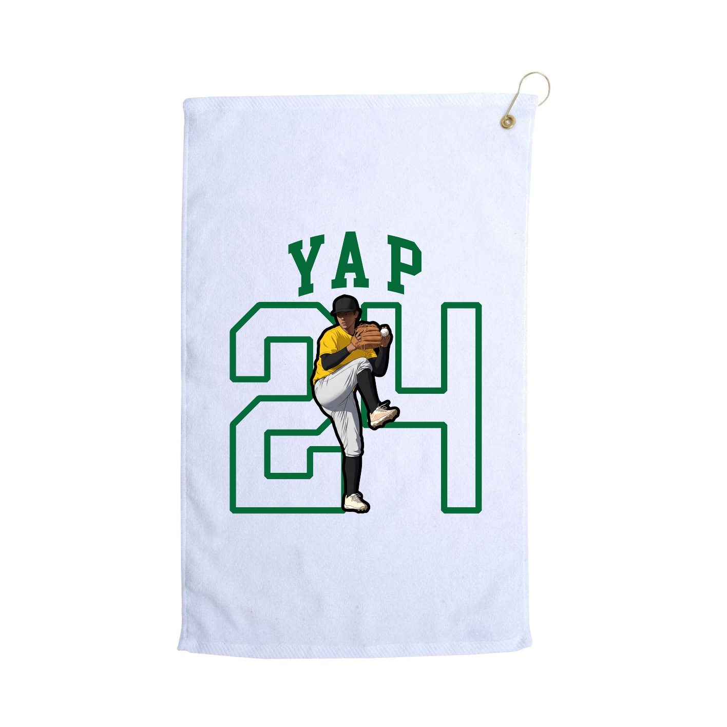 Golf Towel — Shirsey in White