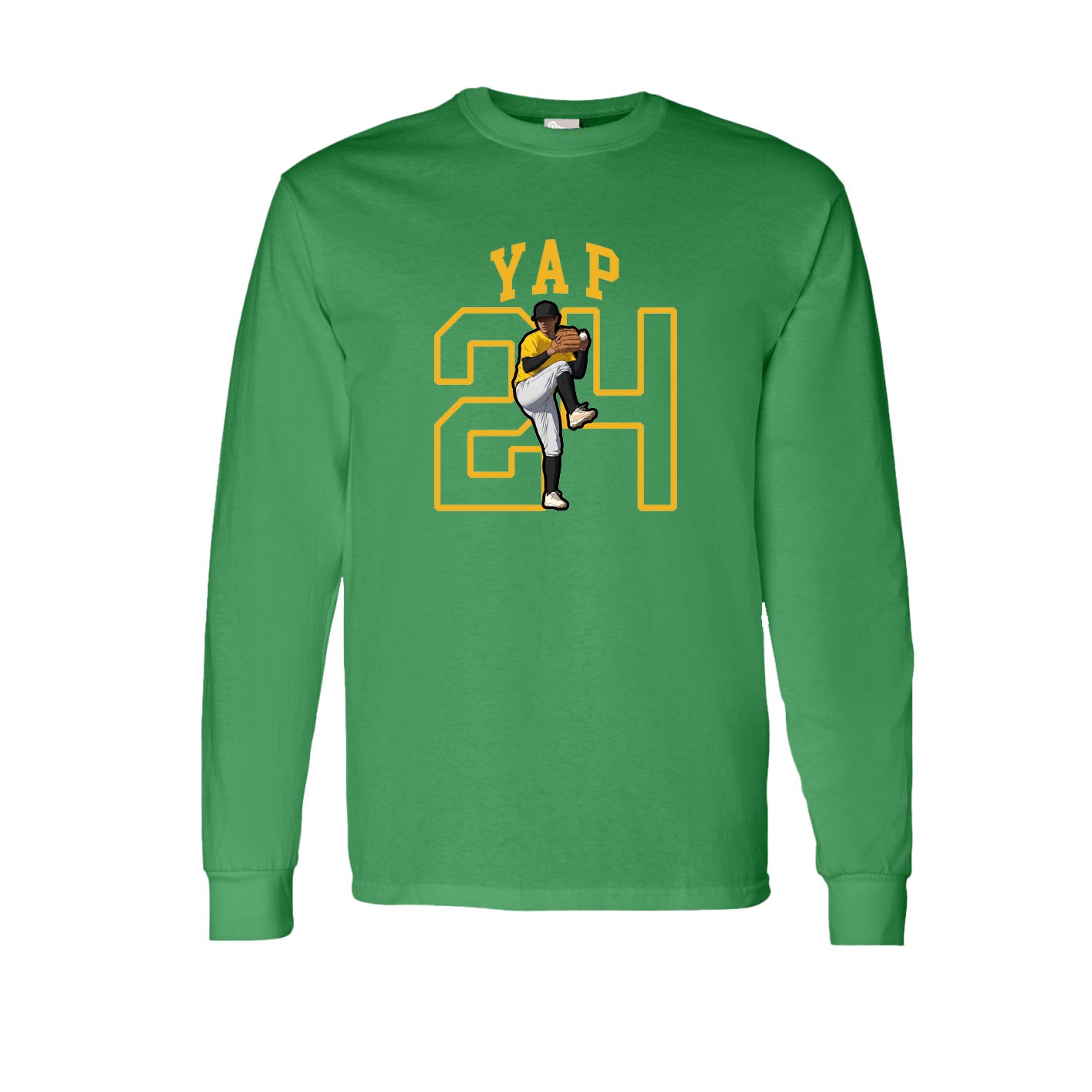 Long Sleeve Tee — Shirsey in Green