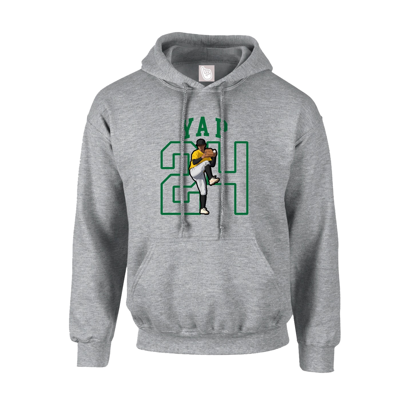 Youth Hoodie — Shirsey in Grey