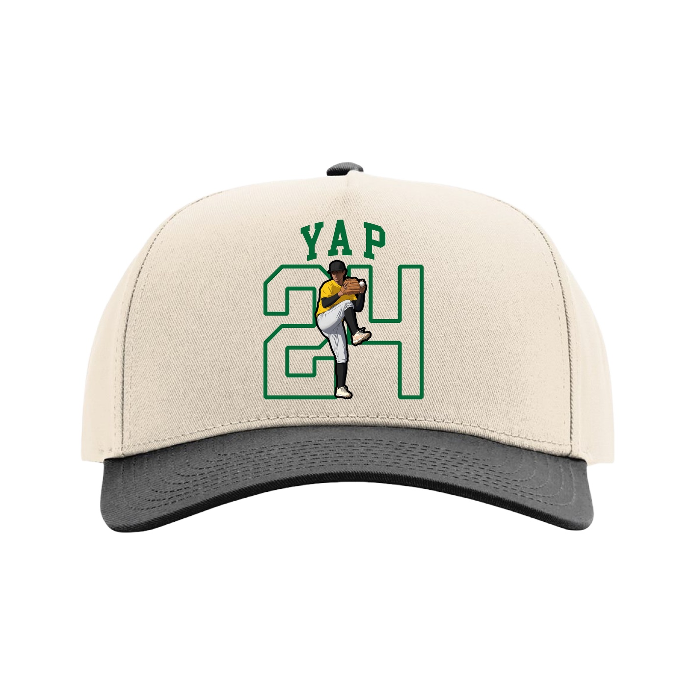 Full Fabric Five-Panel Champ Cap