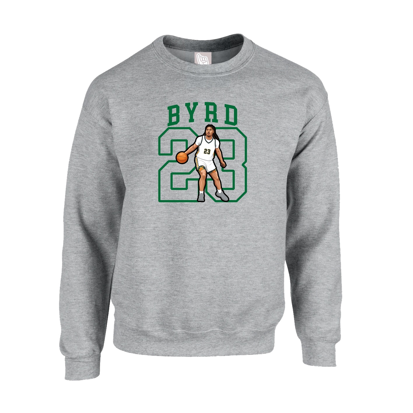 Fleece Crew — Shirsey in Grey