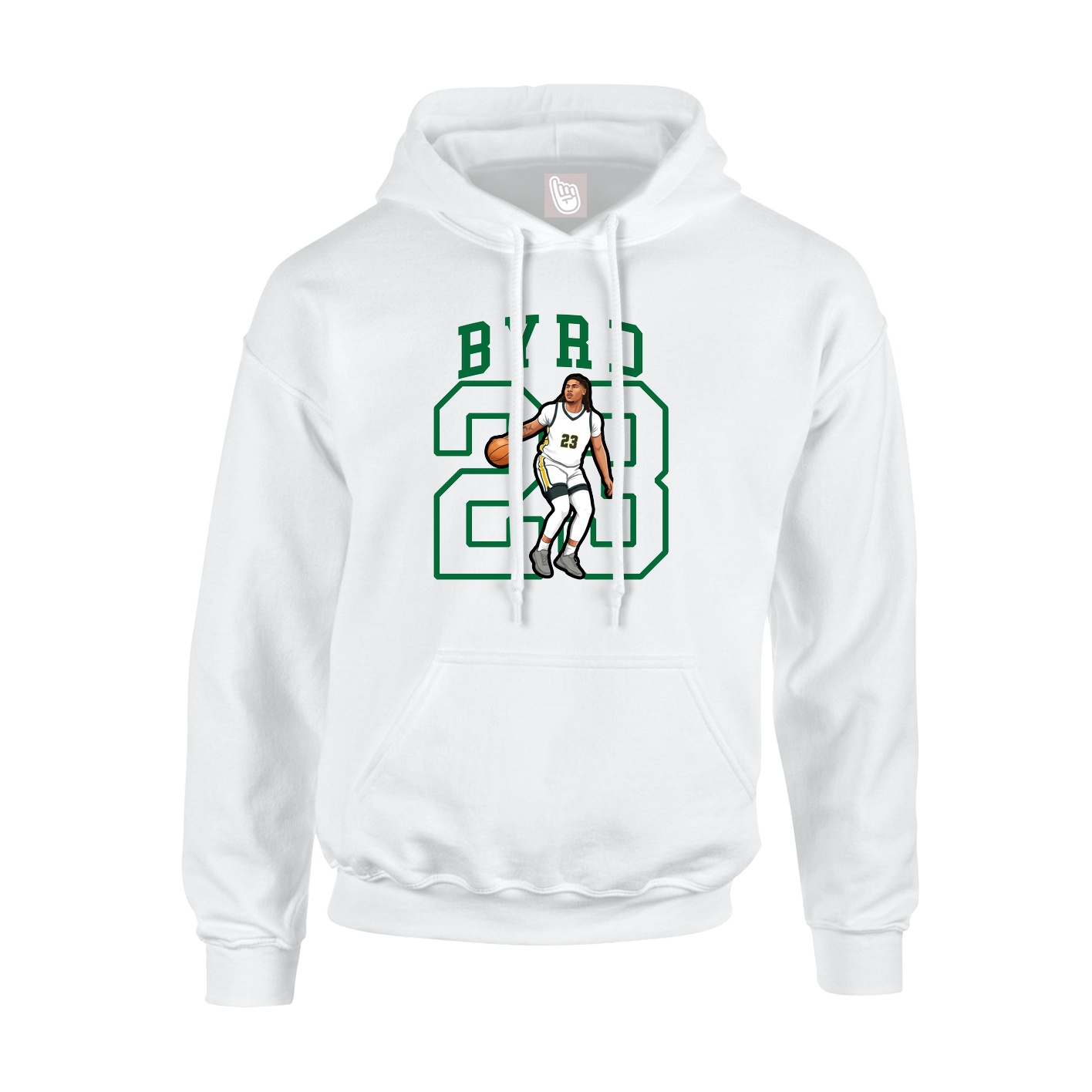 Hoodie — Shirsey in White