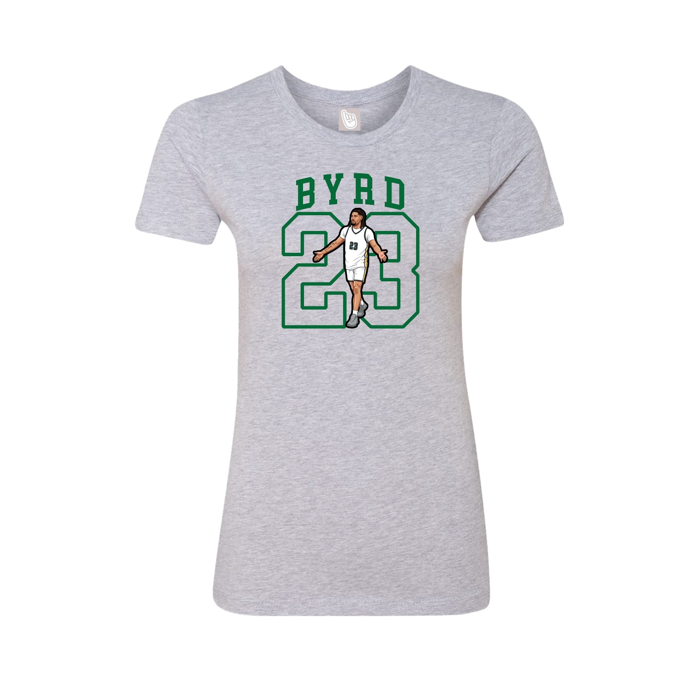 Fitted Women's Tee — Shirsey in Grey