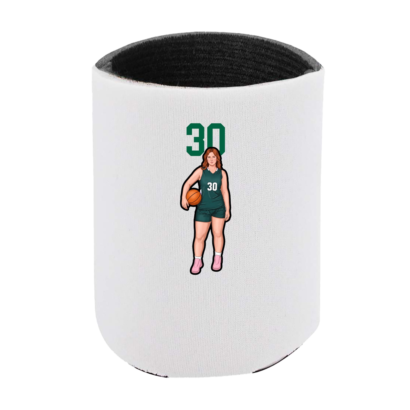Can Holder — Number Top in White