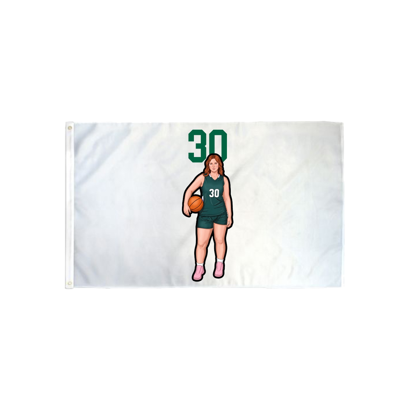 3x5 Flag — Number Top in Classic