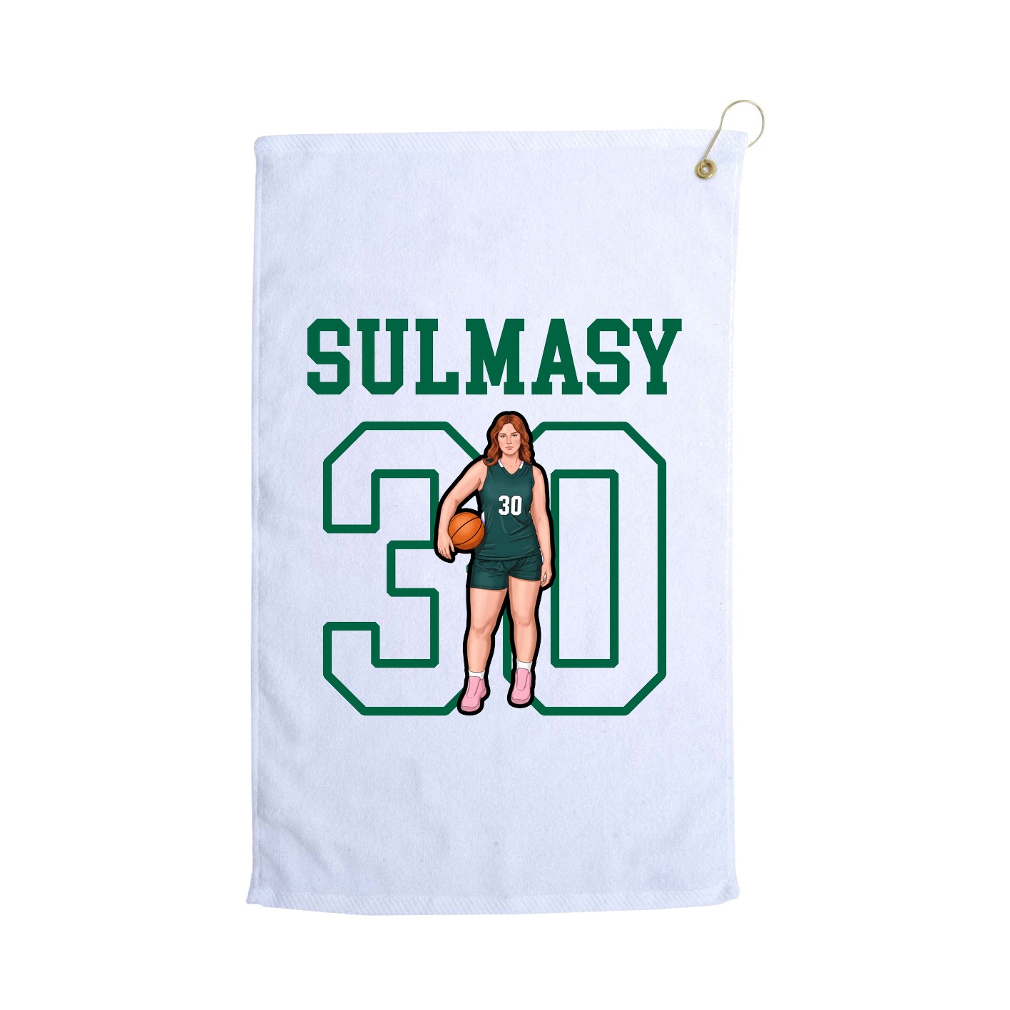 Golf Towel — Shirsey in White