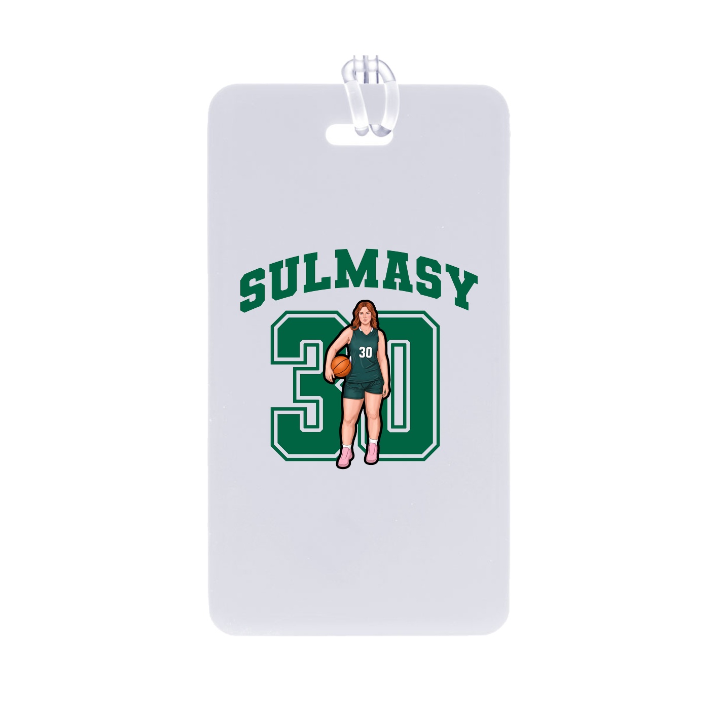 Bag Tag — Number in Classic