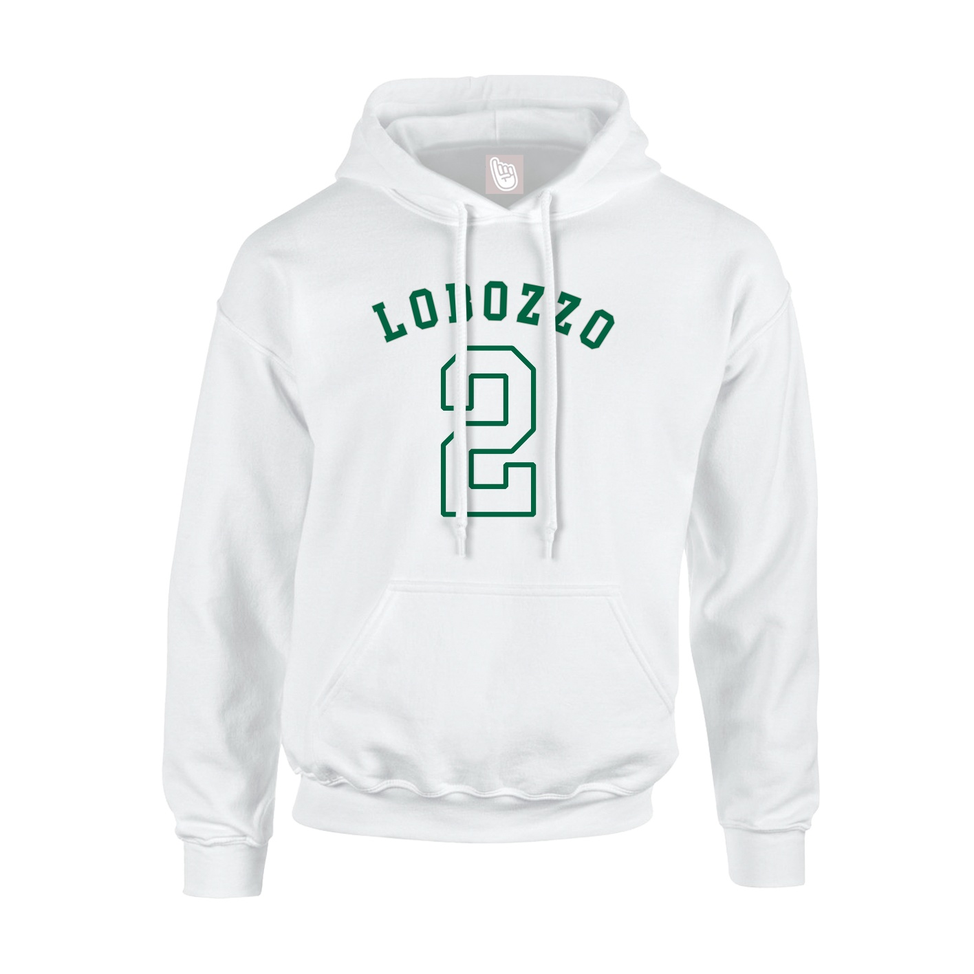 Youth Hoodie — Shirsey Arch in White