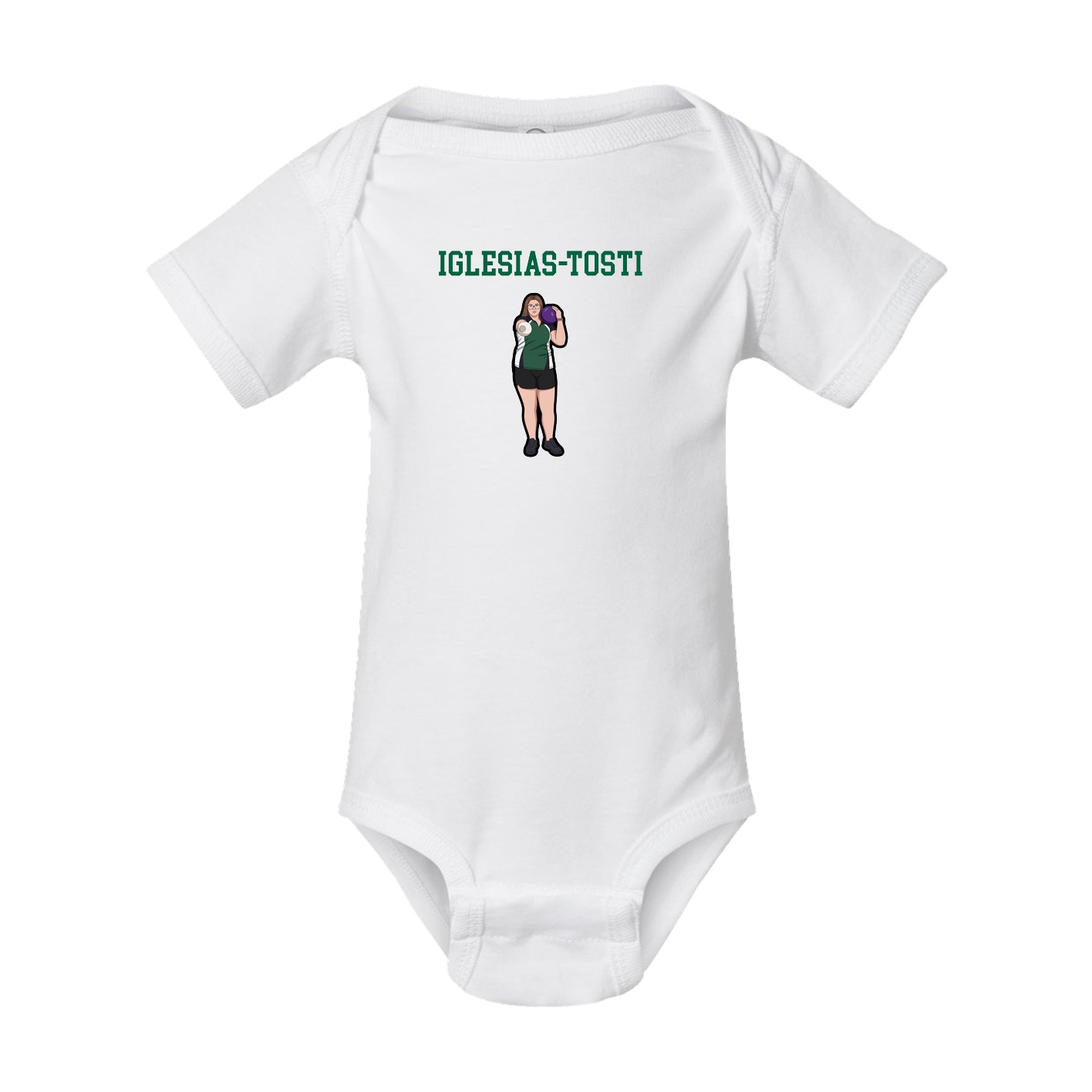 Baby Onesie — Shirsey in White