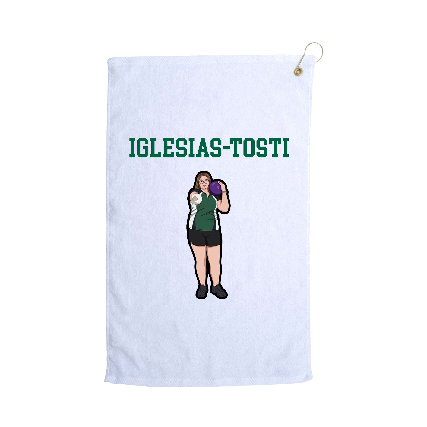Golf Towel — Shirsey in White