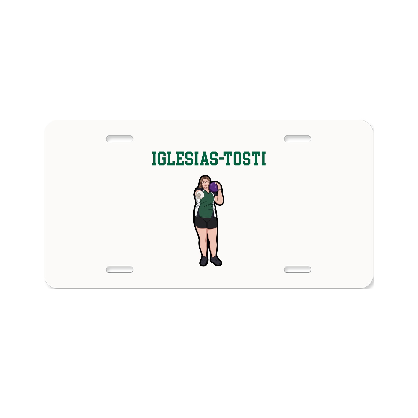 License Plate — Shirsey in Classic
