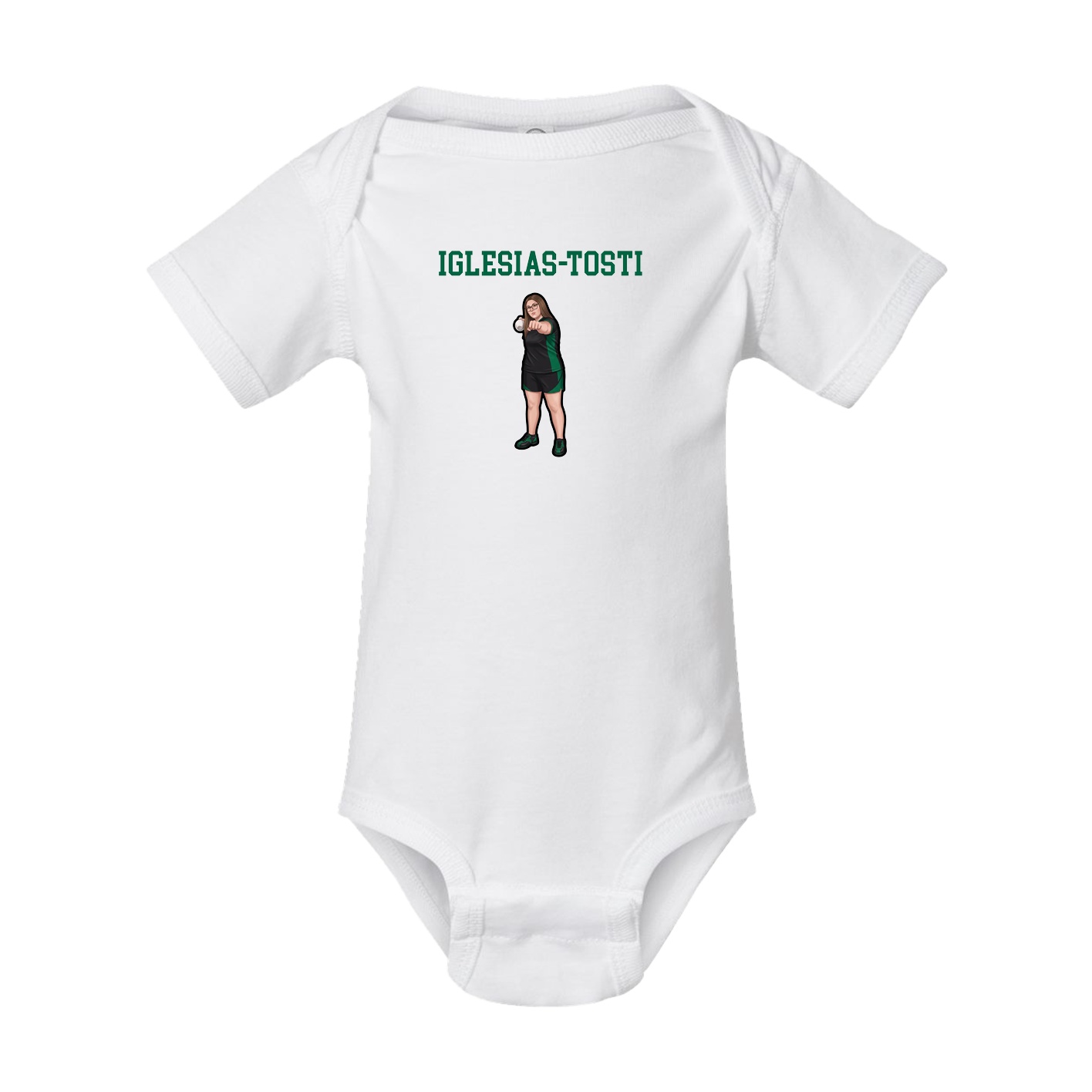 Baby Onesie — Shirsey in White