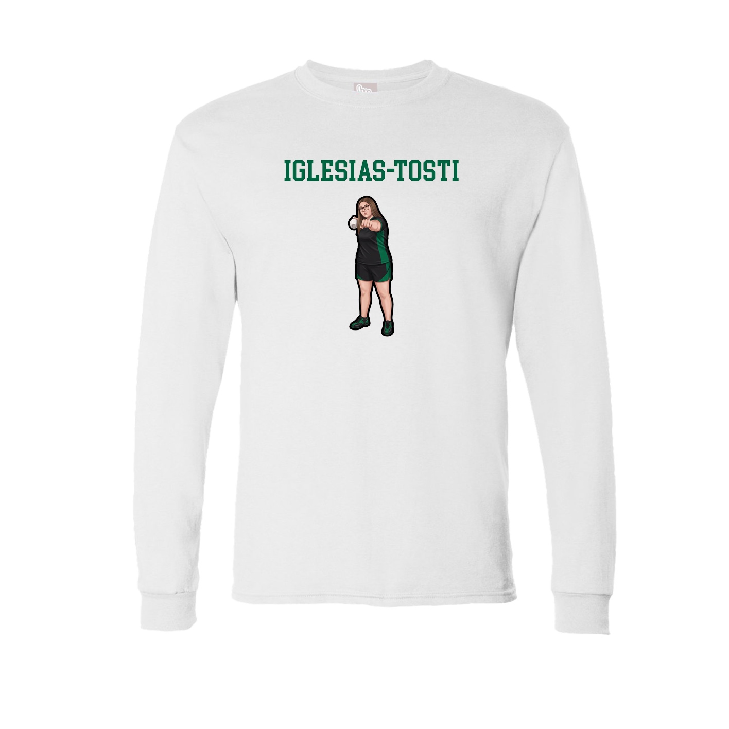 Long Sleeve Tee — Shirsey in White