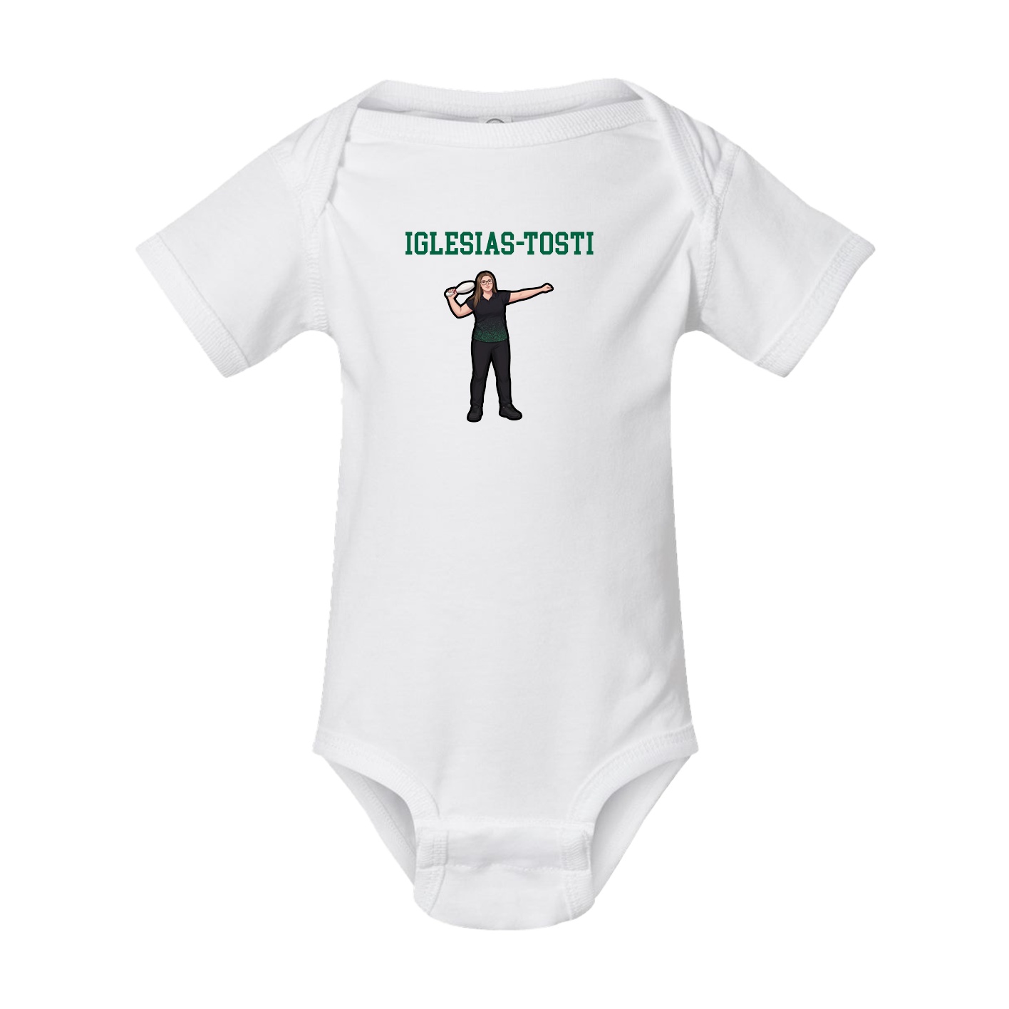 Baby Onesie — Shirsey in White