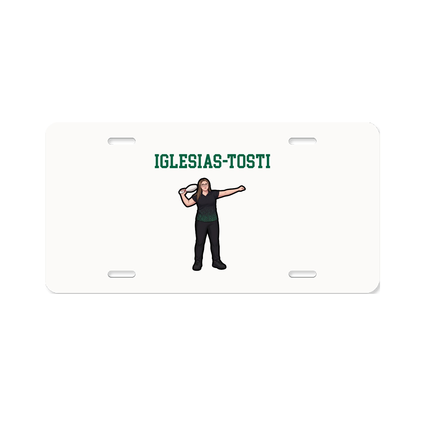 License Plate — Shirsey in Classic