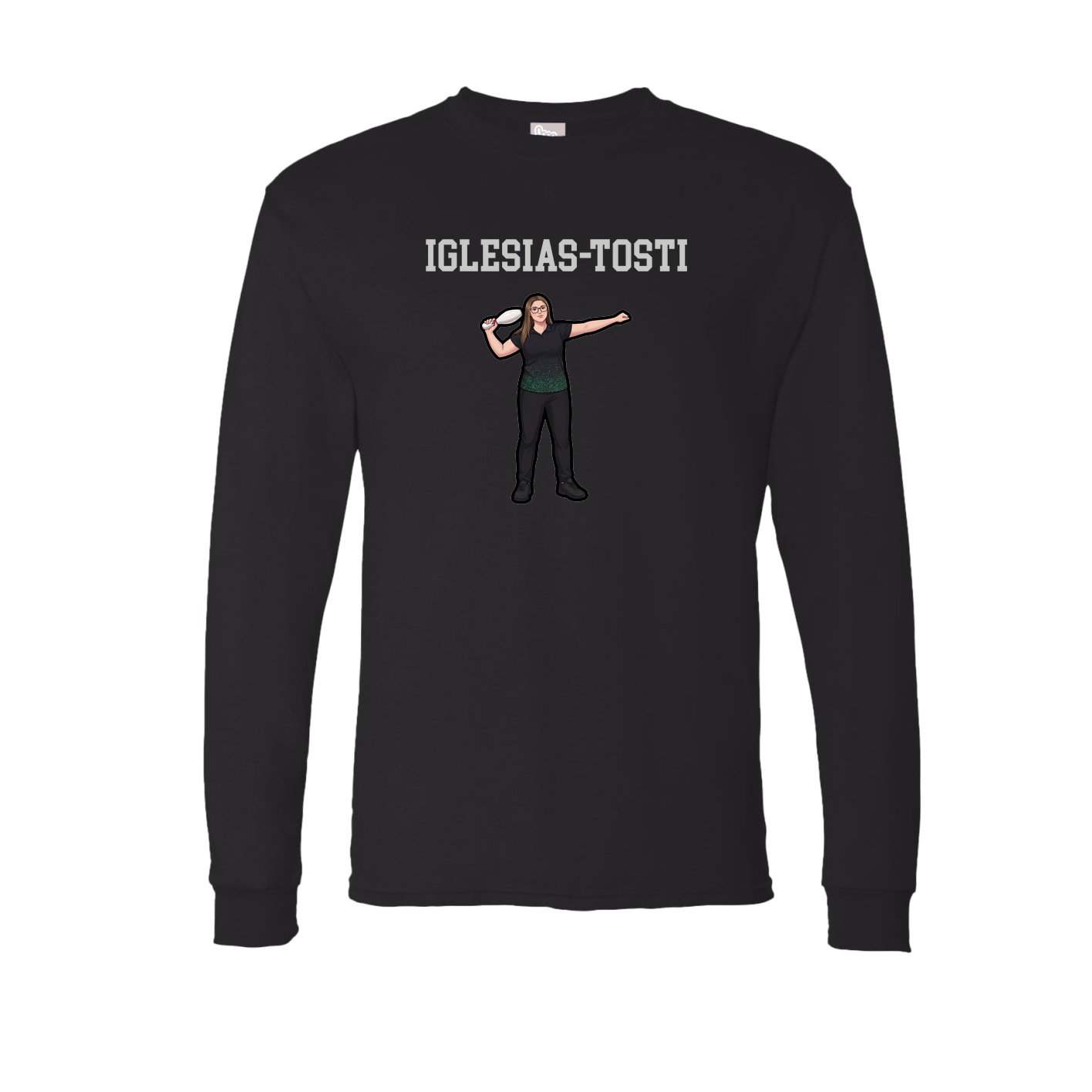 Long Sleeve Tee — Shirsey in Black