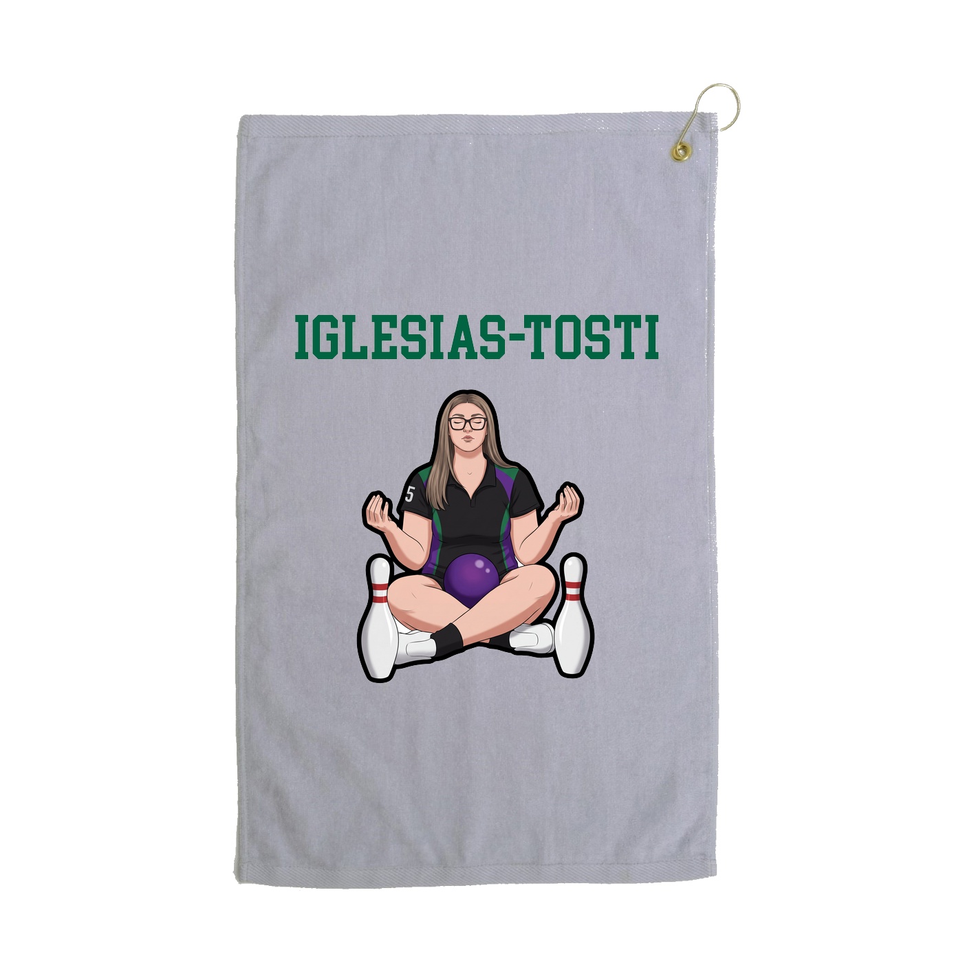 Golf Towel — Shirsey in Grey