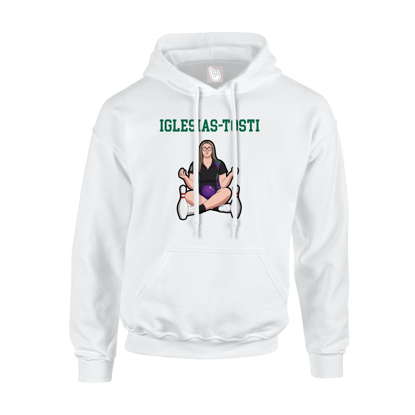Youth Hoodie — Shirsey in White