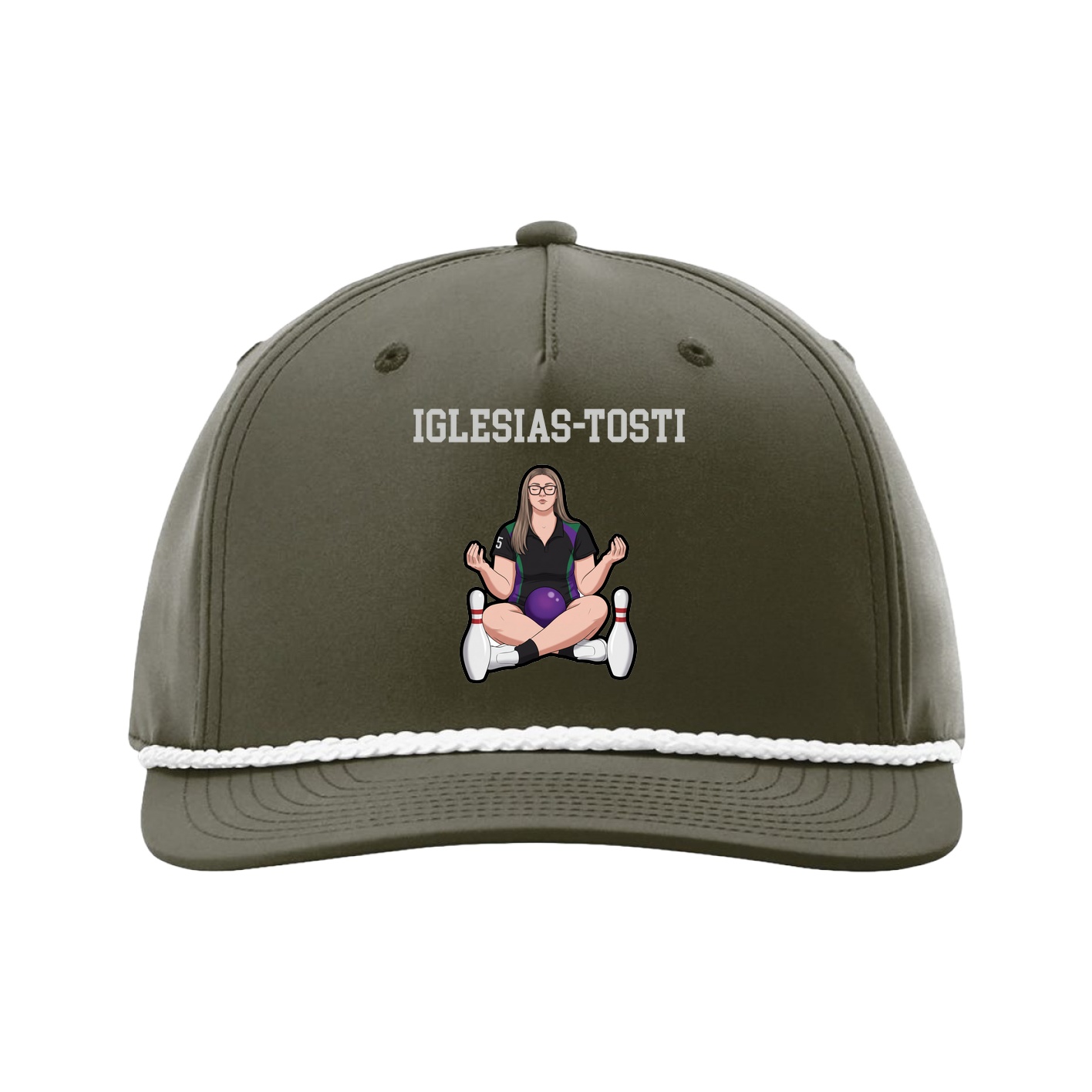 Five-Panel Classic Rope Cap — Shirsey in Green