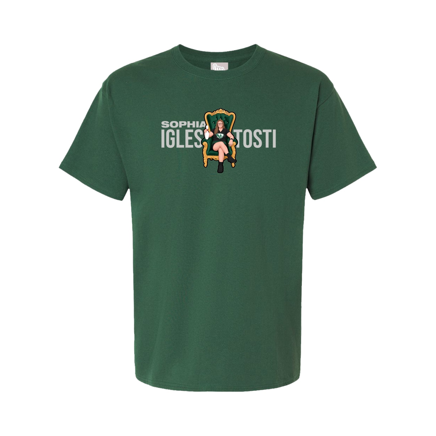 Tee — Player Name in Green