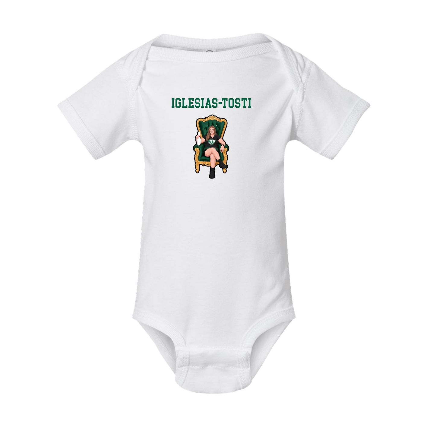 Baby Onesie — Shirsey in White