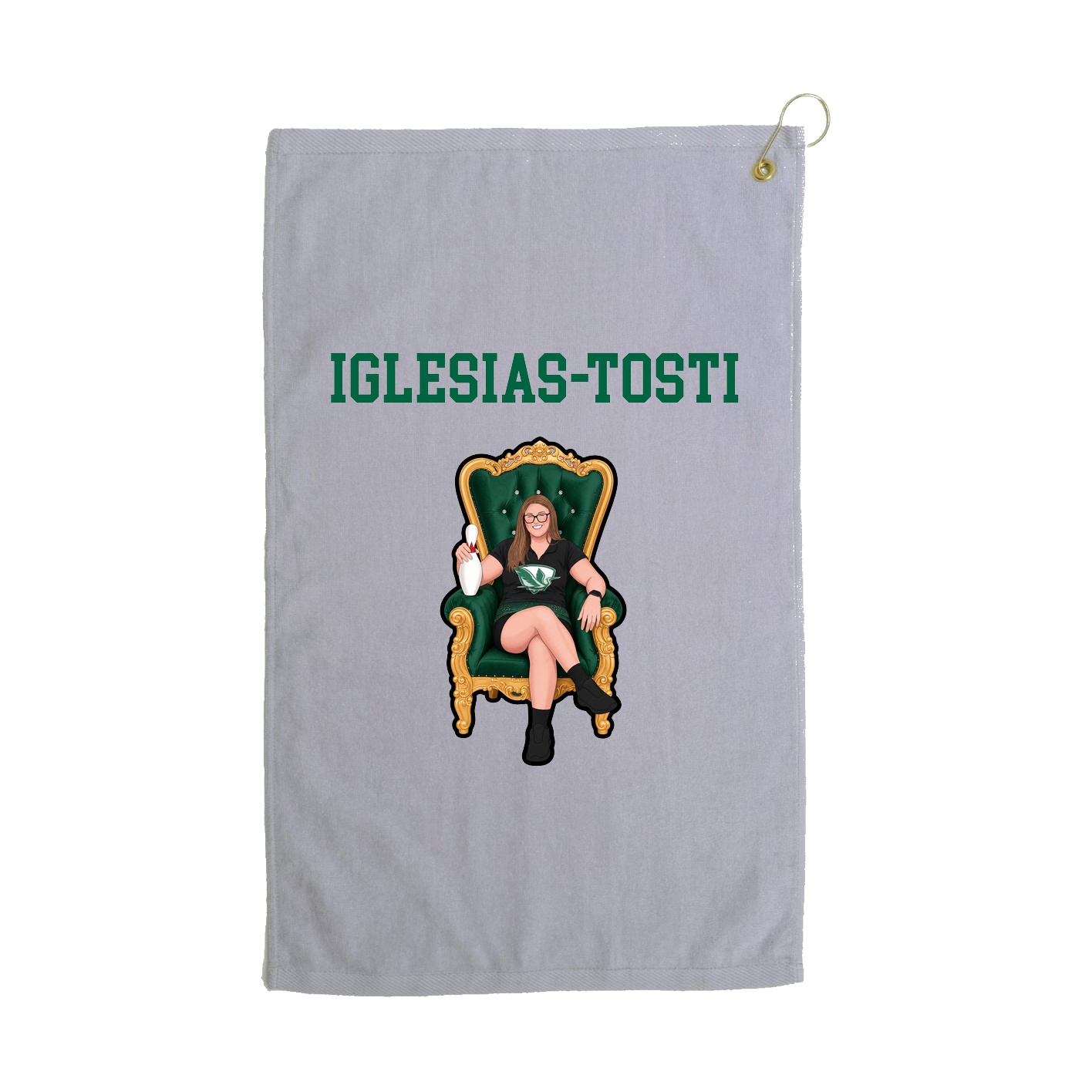 Golf Towel — Shirsey in Grey