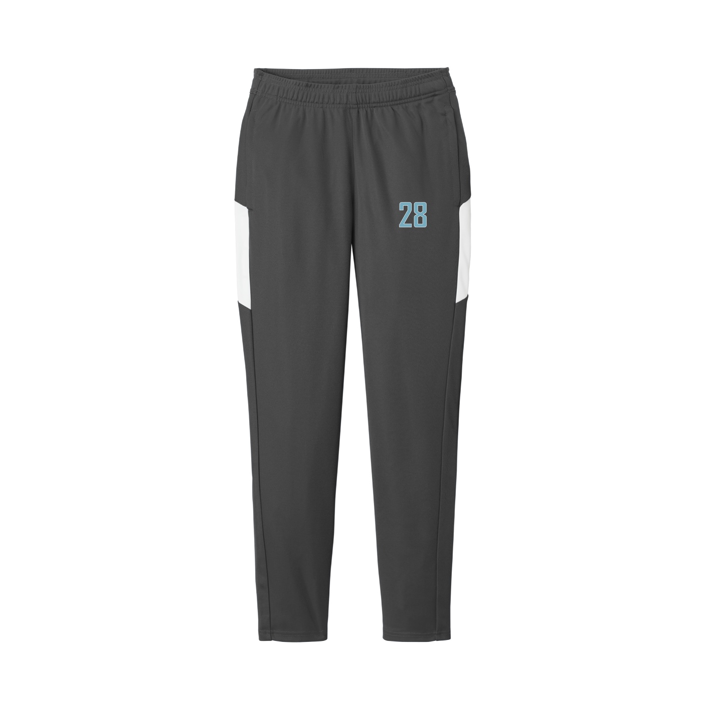 Women's Team Travel Pant — Front Shirsy in Gray/White
