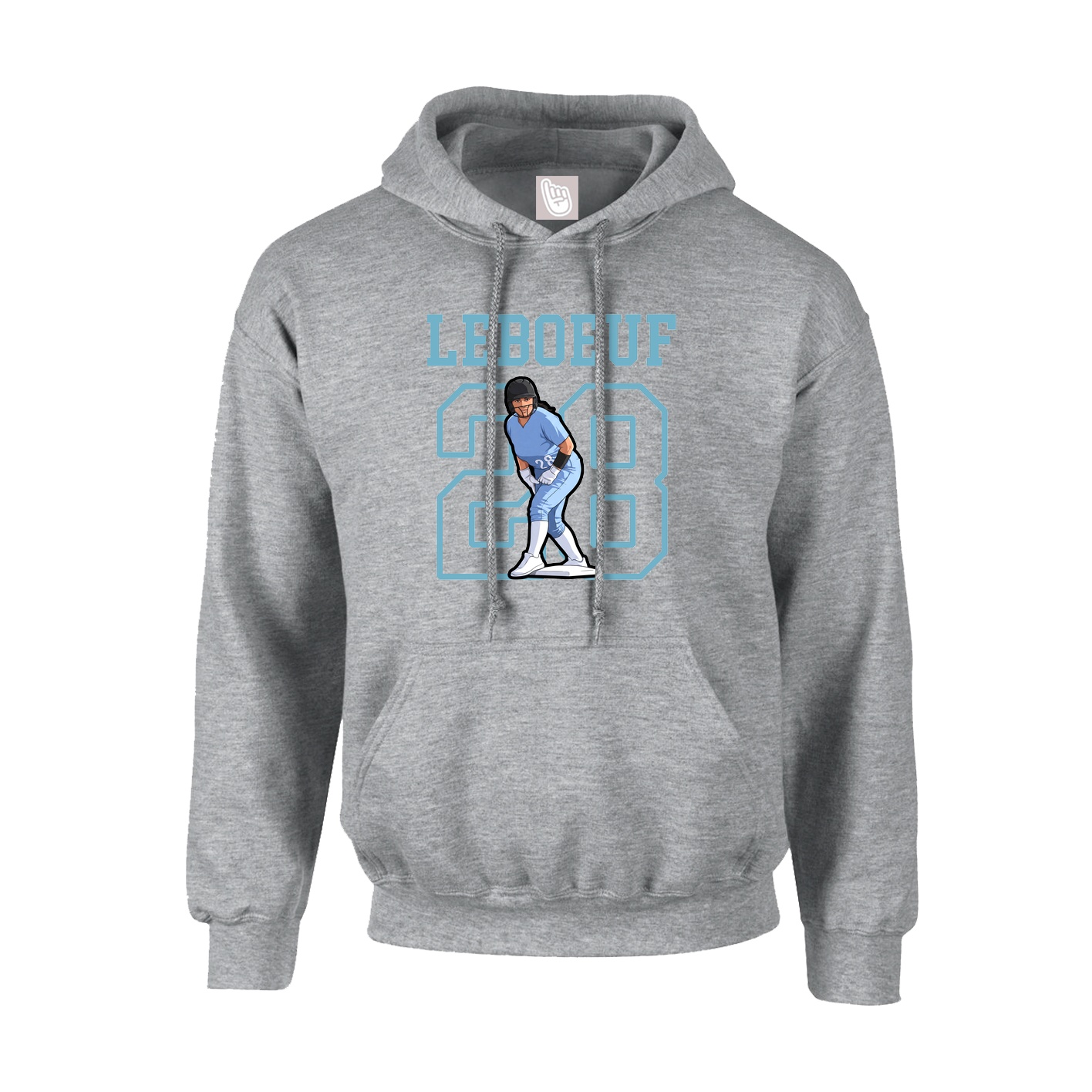 Hoodie — Shirsey in Grey