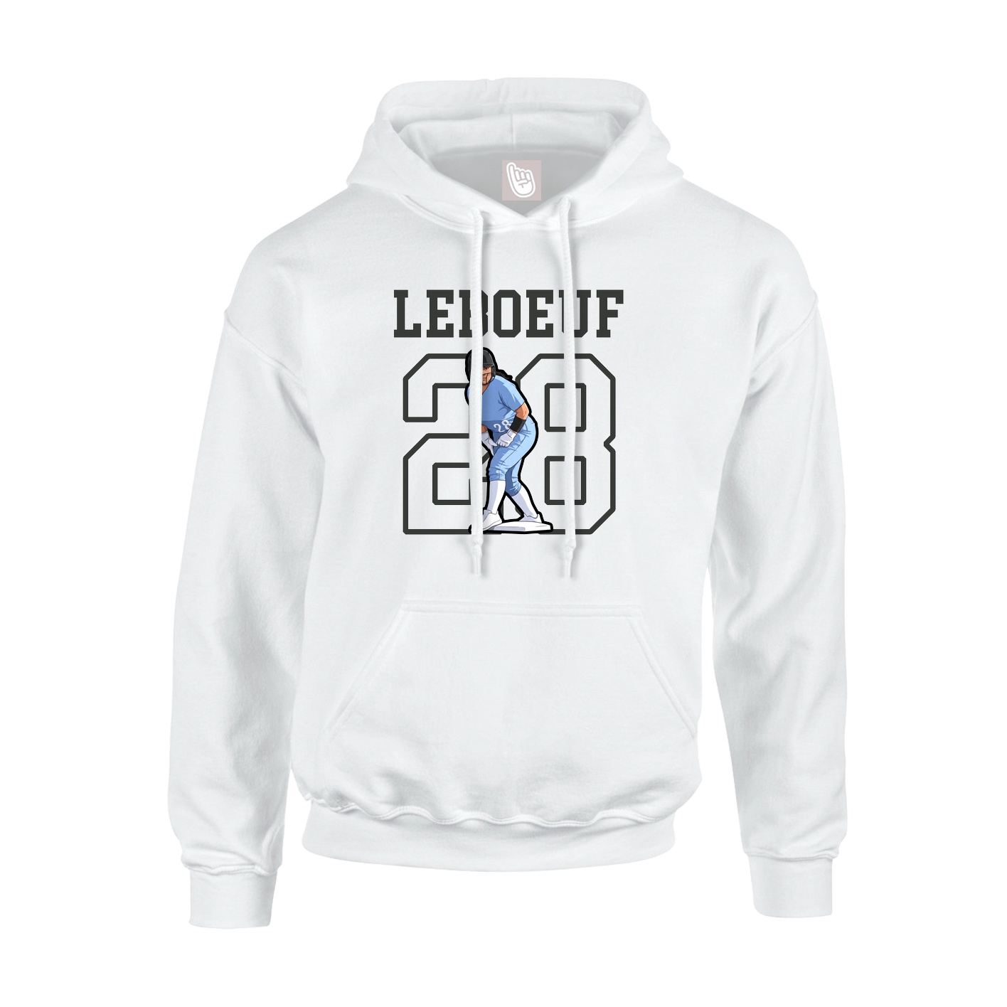 Youth Hoodie — Shirsey in White